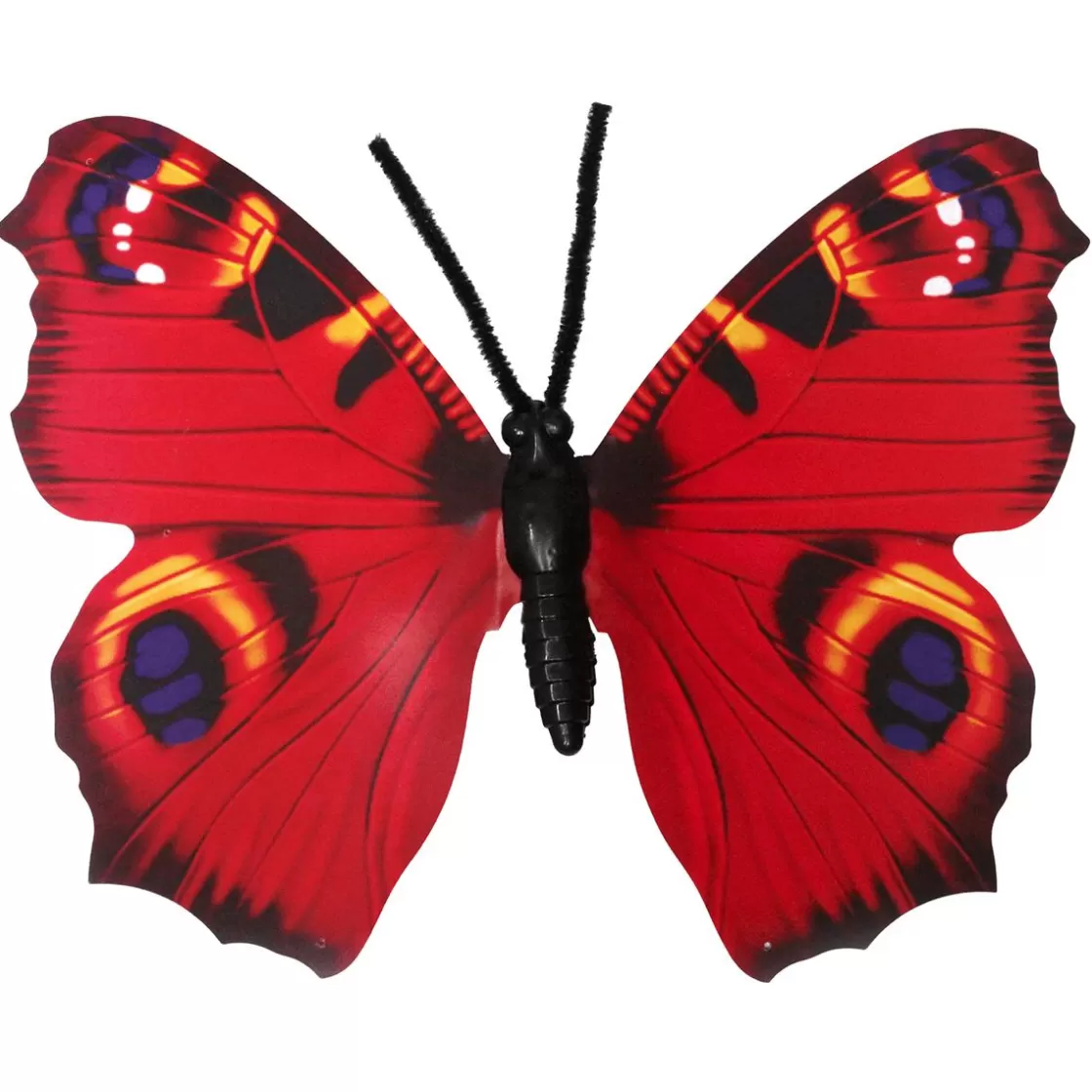 Decoración De Animales | Decoración De Primavera>DecoWoerner 2 Deco Mariposas Rojas 50 Cm rojo