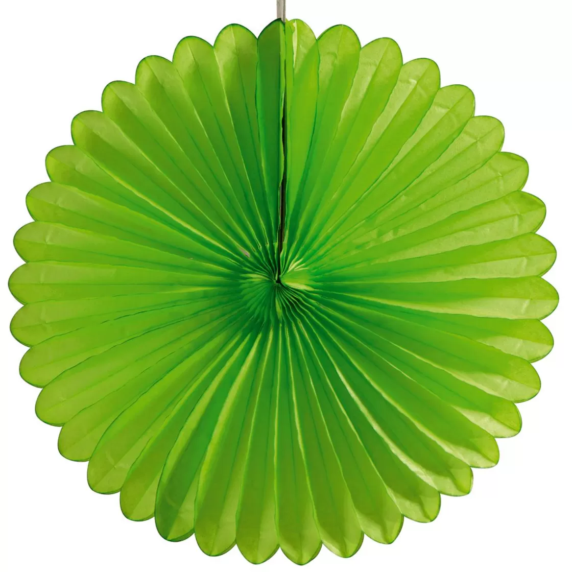 Decoración Temática>DecoWoerner Abanicos Decorativo Amarillo Ø 30 Cm verde