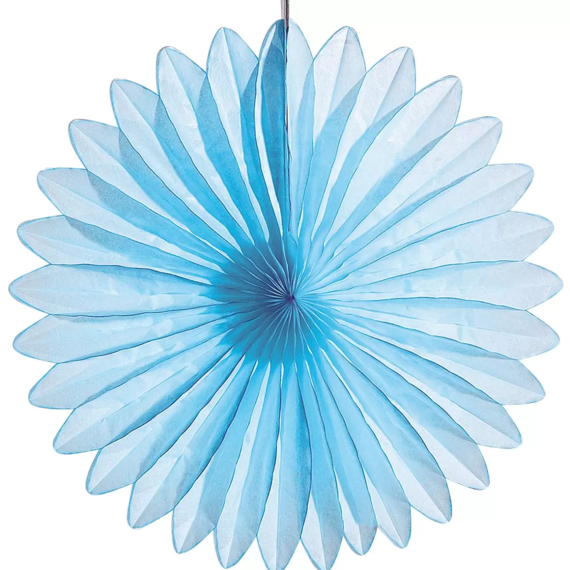 Decoración Temática>DecoWoerner Abanicos Decorativos Claro Ø 44 Cm azul