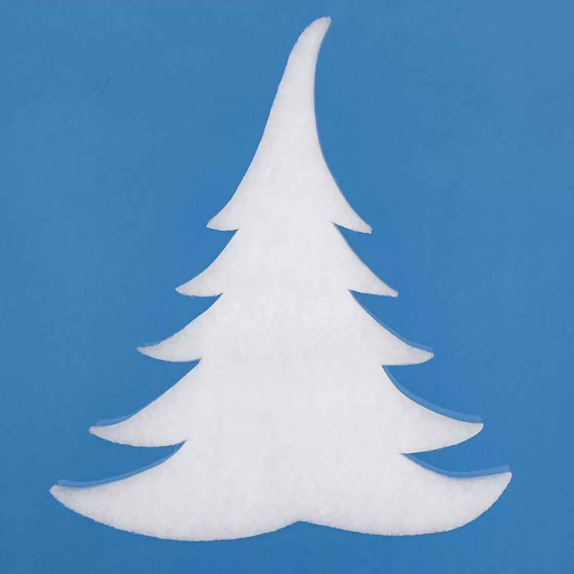 Decoración De Invierno>DecoWoerner Abeto De Nieve De Algodón Moldeado, , 18 Cm blanco