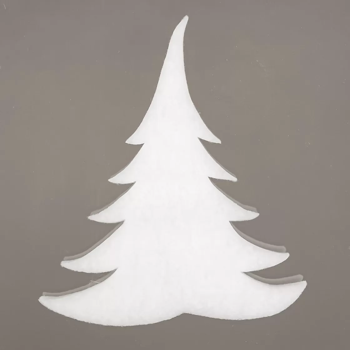 Decoración De Invierno>DecoWoerner Abeto De Nieve De Algodón Moldeado, , 18 Cm blanco