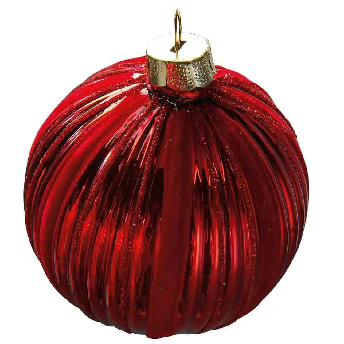 Bolas De Navidad>DecoWoerner Adorno De Navidad Terciopelo , 8 Cm, 2 Piezas rojo