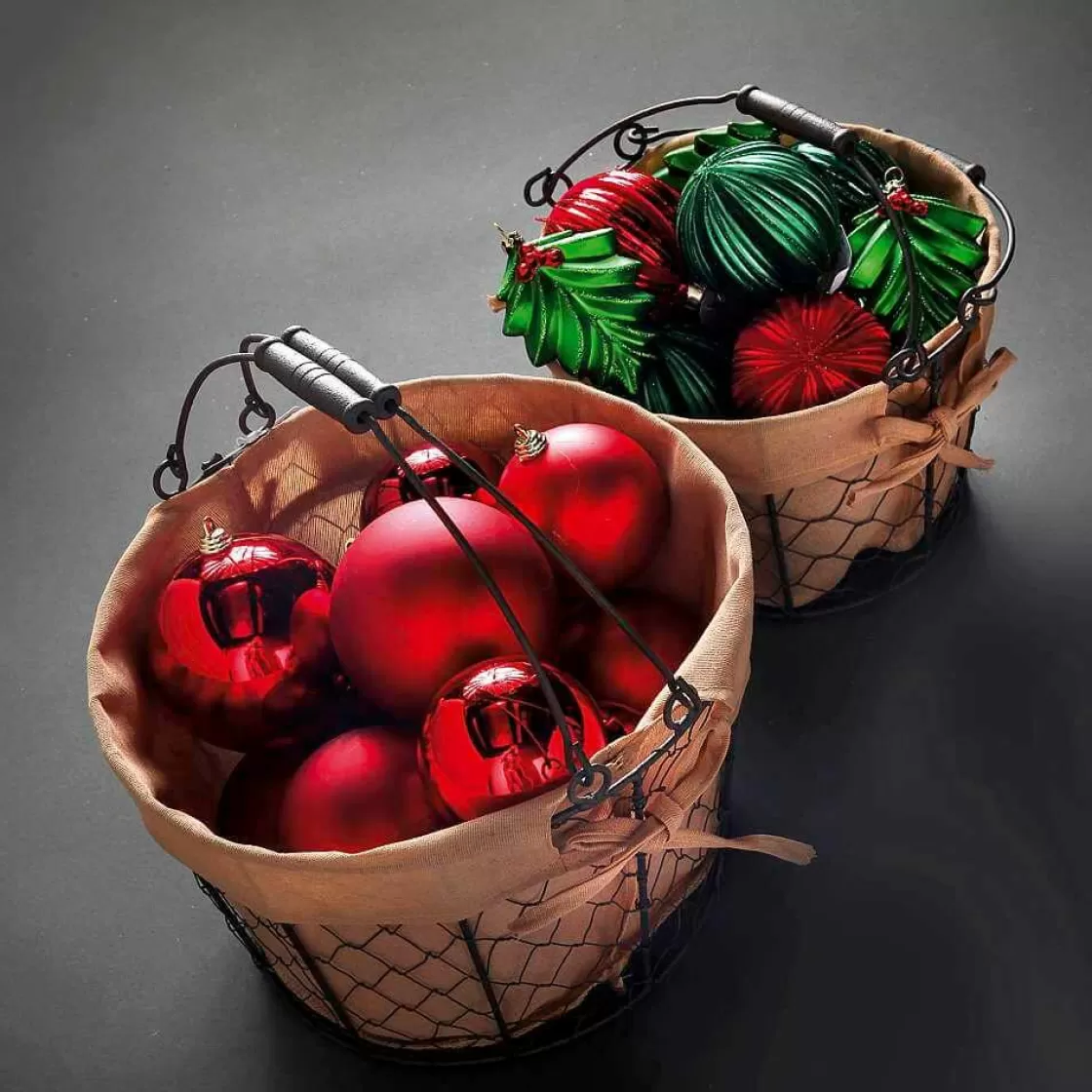 Bolas De Navidad>DecoWoerner Adorno De Navidad Terciopelo , 8 Cm, 2 Piezas rojo