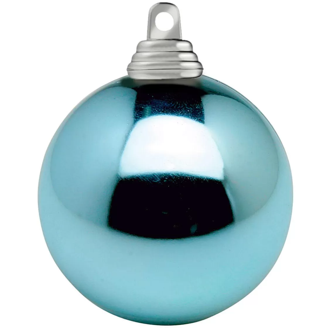 Bolas De Navidad>DecoWoerner Adornos De Navidad Brillantes De Color Claro, De Plástico Ignífugo, De 6 Cm De Diámetro - 24 Unidades. azul