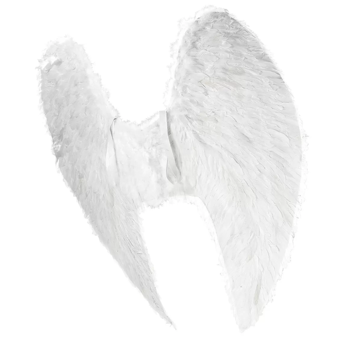 Decoración Navideña Xxl>DecoWoerner Alas De ángel Blancas Con Plumas, Longitud 120 Cm blanco