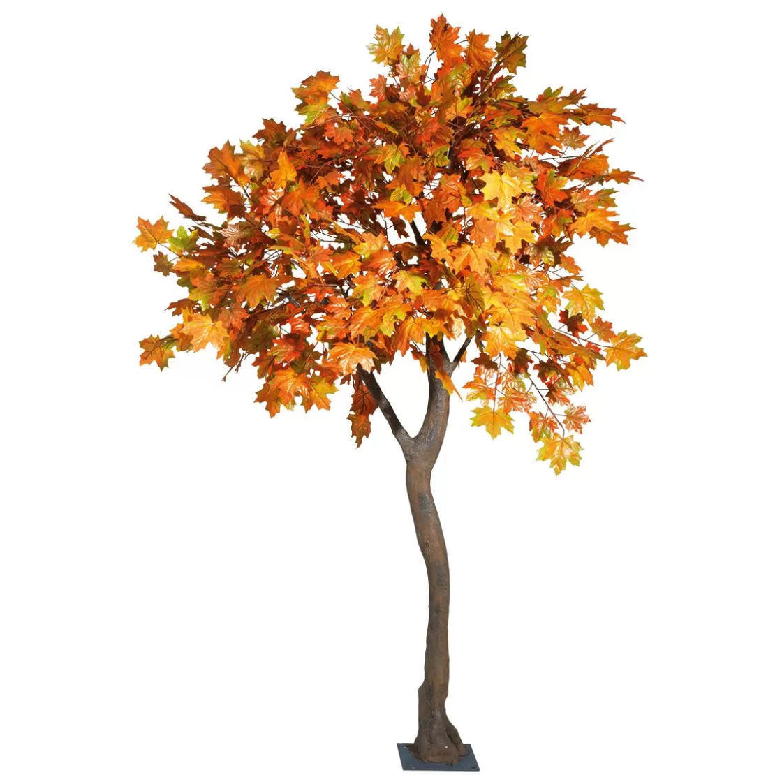 Decoración De Otoño | Árboles Artificiales>DecoWoerner Arce Artificial árbol De Otoño -amarillo, 270 Cm naranja