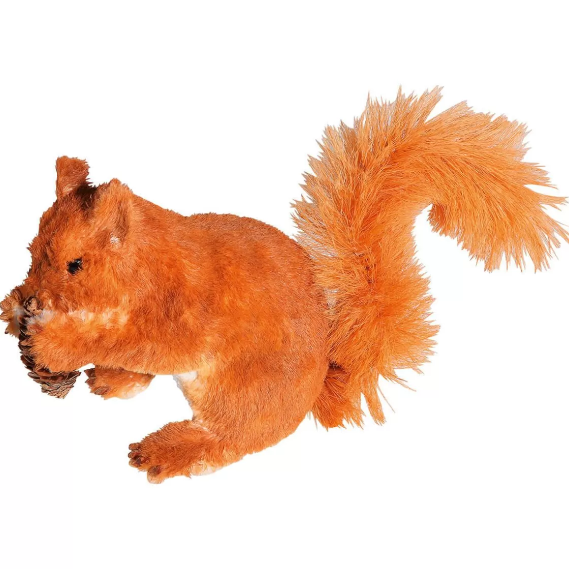 Decoración De Animales | Decoración De Otoño>DecoWoerner Ardilla Decorativa Altura 28 Cm naranja