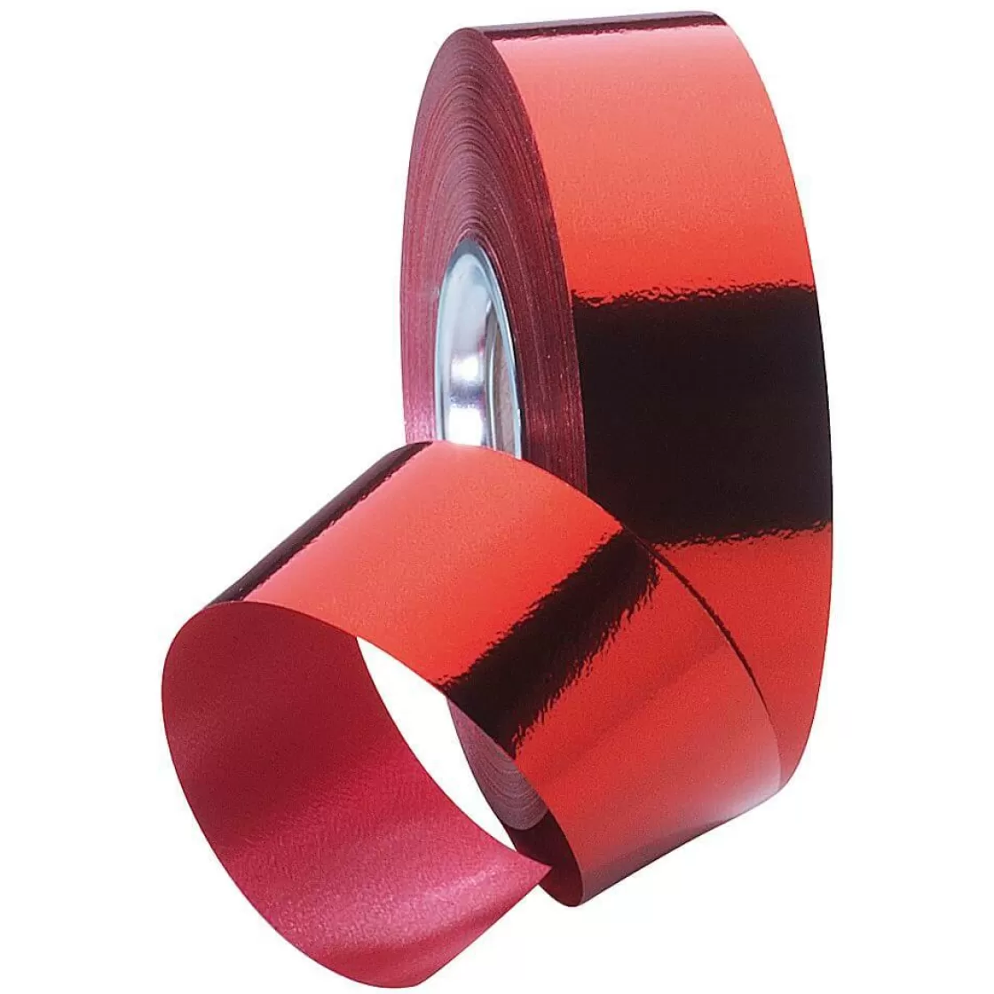 Cintas De Regalo>DecoWoerner Banda Metálica Brillante, Anchura 31 Mm, Roja rojo