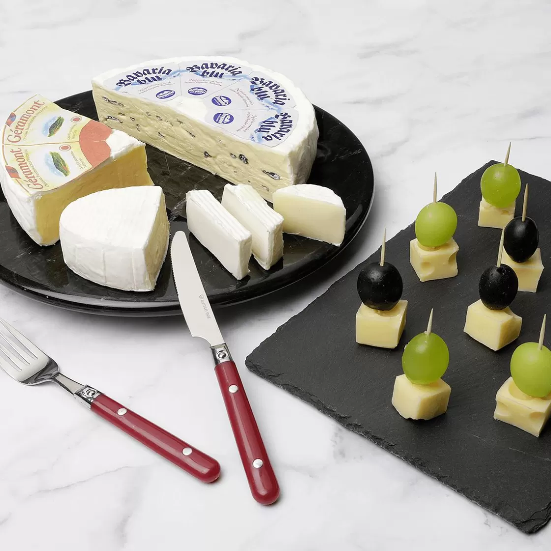 Queso Y Huevos>DecoWoerner Bavaria Blue Blue Cheese Food Dummy Half Loaf 17 Cm azul