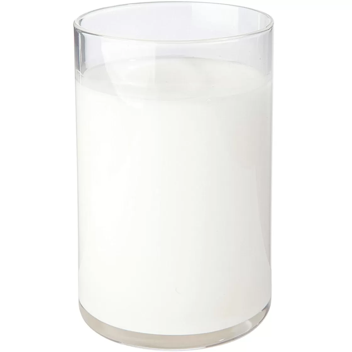 Bebidas>DecoWoerner Bebida Vaso De Leche Alimento De Imitación 10 Cm blanco