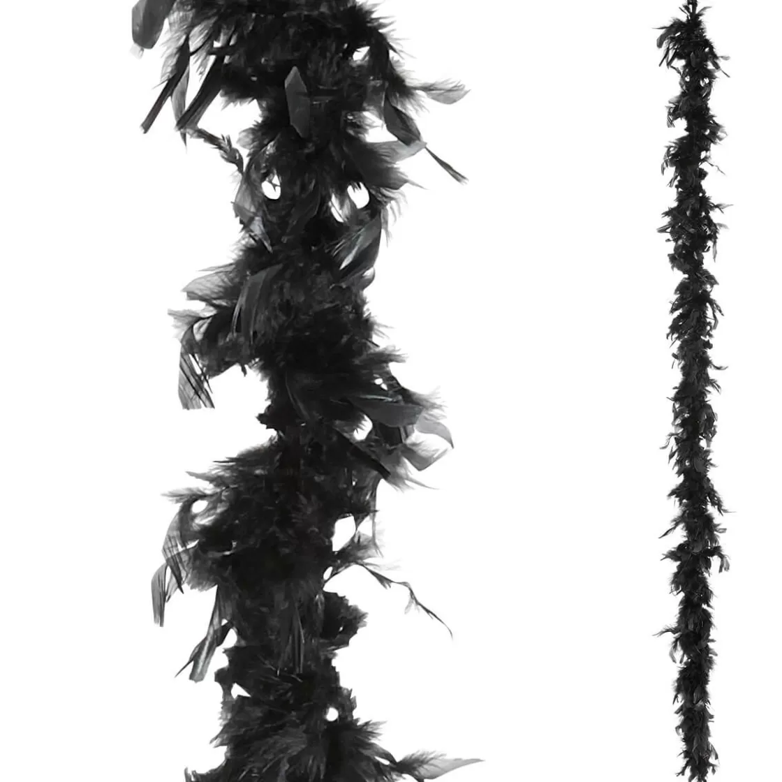 Decoración Temática>DecoWoerner Boa De Plumas, Negra, 180 Cm negro