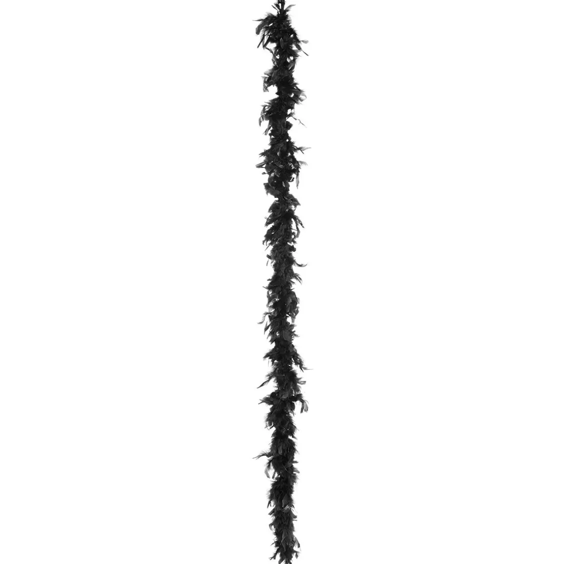 Decoración Temática>DecoWoerner Boa De Plumas, Negra, 180 Cm negro