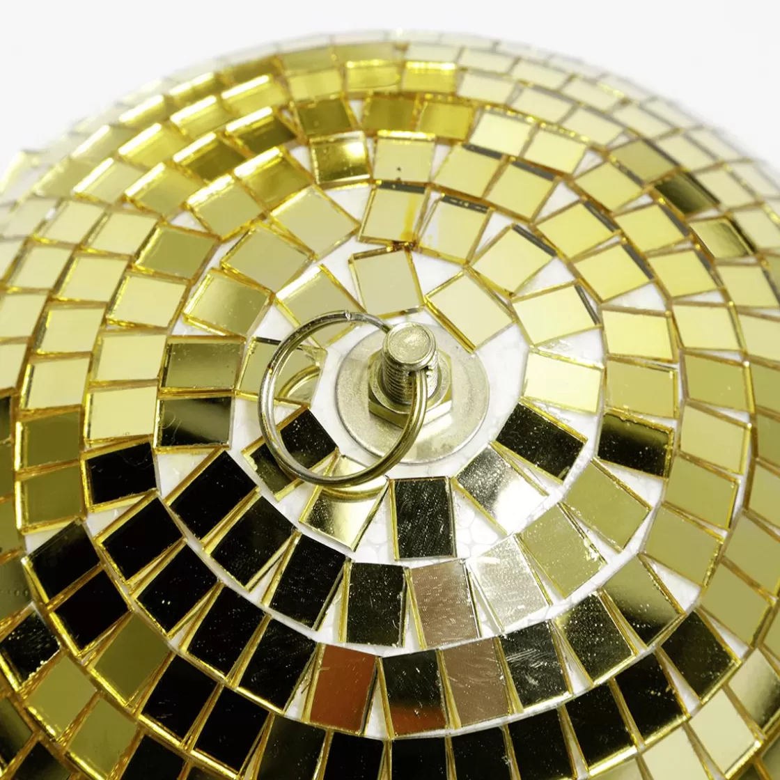 Decoración Temática>DecoWoerner Bola De Discoteca Dorada, Ø 40 Cm oro