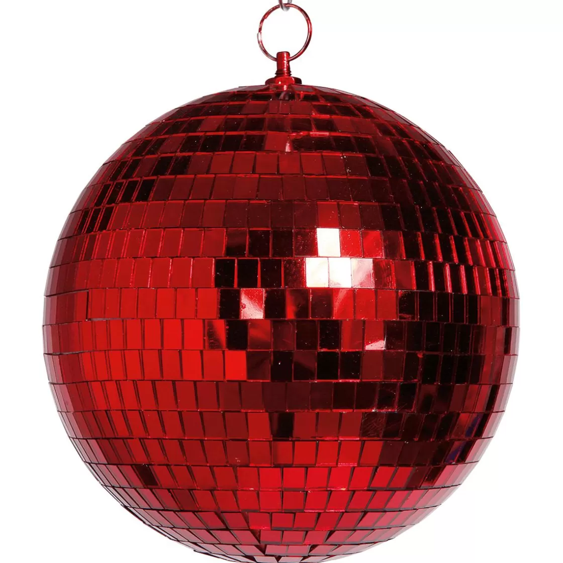 Decoración Temática>DecoWoerner Bola De Discoteca Roja, Ø 20 Cm rojo