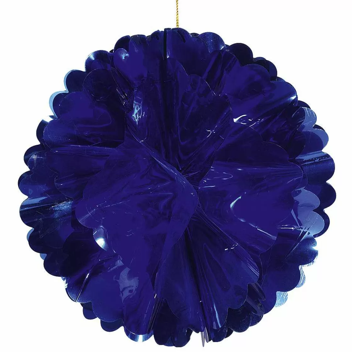 Decoración Temática>DecoWoerner Bola De Lámina Transparente, Ø 20 Cm, azul