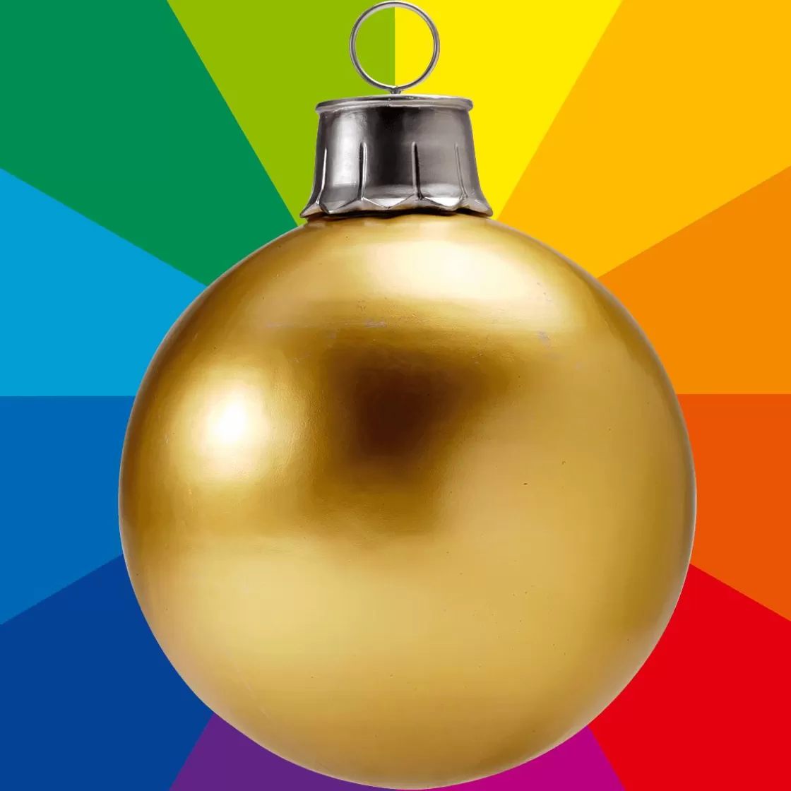 Decoración Navideña Xxl>DecoWoerner Bola De Navidad 100 Cm, Colores Personalizados