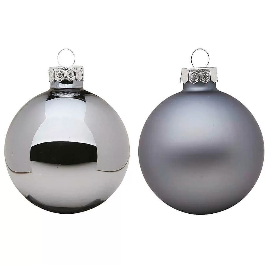 Bolas De Navidad>DecoWoerner Bola De Navidad De Vidrio 6 Cm, Azul Piedra, 10 Piezas multicolor