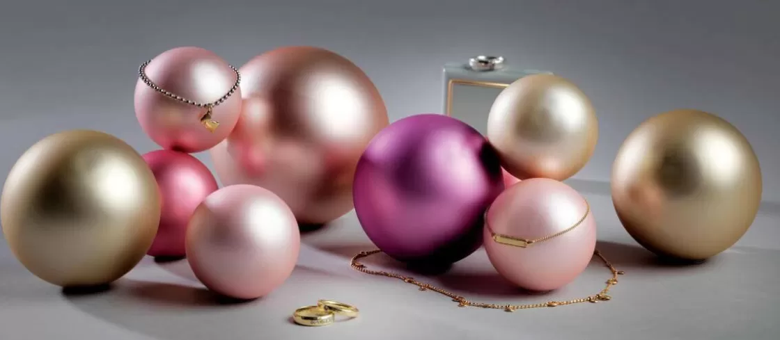 Bolas De Navidad>DecoWoerner Bola De Navidad De Vidrio 8 Cm, Oscuro, 6 Piezas oro