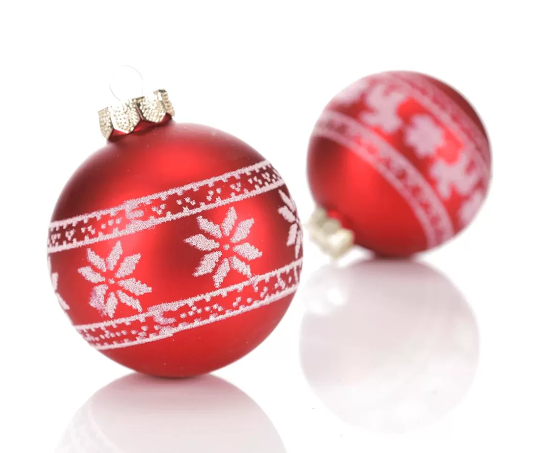 Bolas De Navidad>DecoWoerner Bola De Navidad De Vidrio "Nordic" 8 Cm, 12 Piezas multicolor