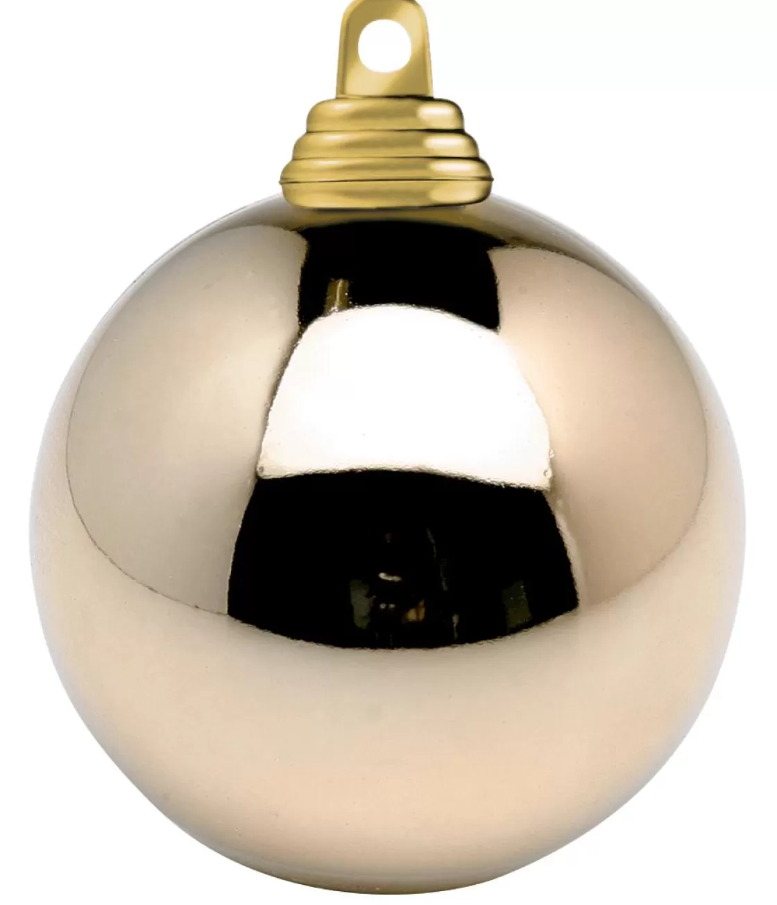 Bolas De Navidad>DecoWoerner Bola De Navidad Poco Inflamable, Bronce Brillante 10 Cm, 6 Piezas marrón