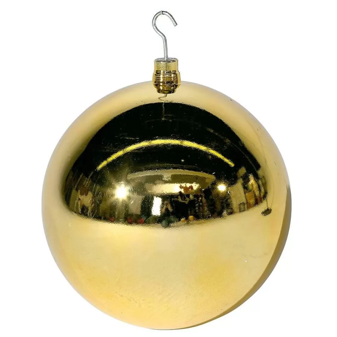 Decoración Navideña Xxl | Bolas De Navidad>DecoWoerner Bola De Navidad XXL Brillante, 40 Cm oro