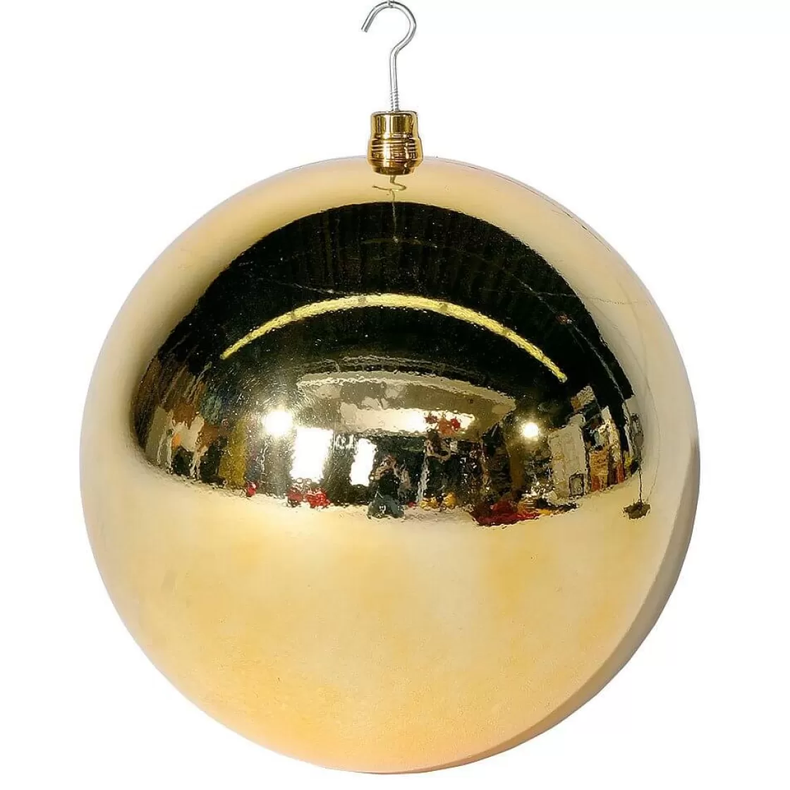 Decoración Navideña Xxl | Bolas De Navidad>DecoWoerner Bola De Navidad XXL Brillante, 50 Cm oro