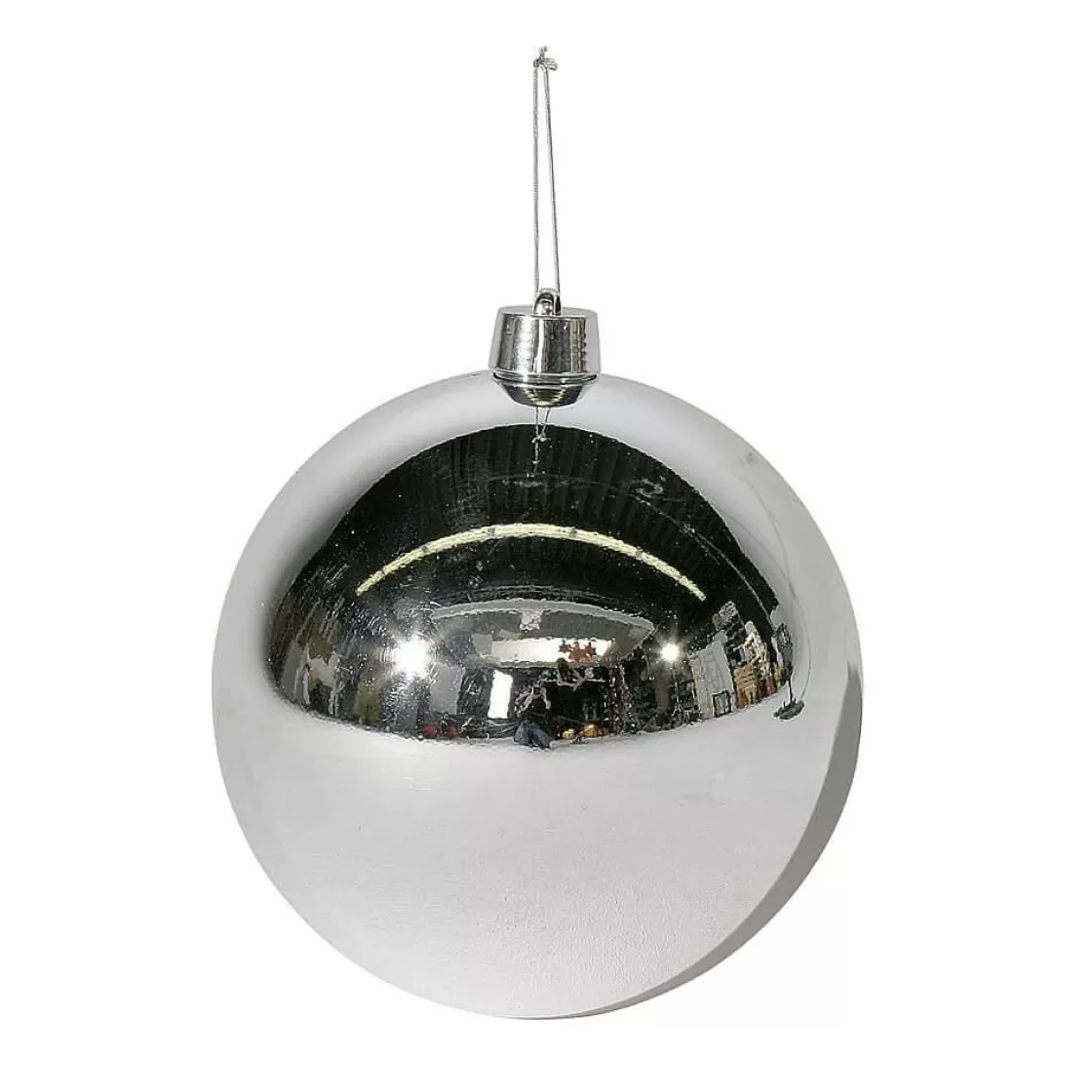 Bolas De Navidad>DecoWoerner Bola De Navidad XXL Brillante, 30 Cm plata