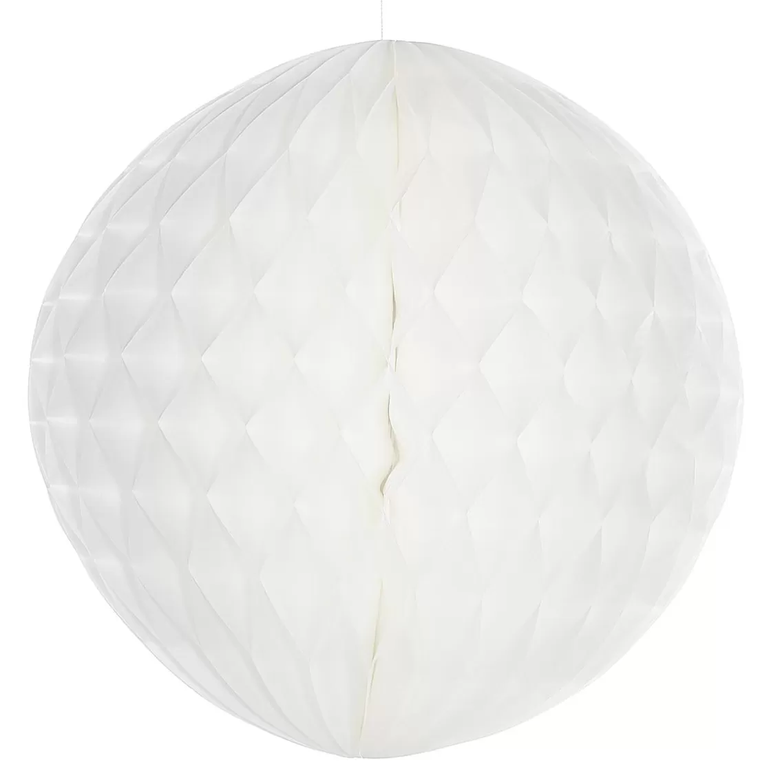 Decoración Temática>DecoWoerner Bola De Nido De Abeja Blanca, Ignífuga, B1 30 Cm Ø blanco