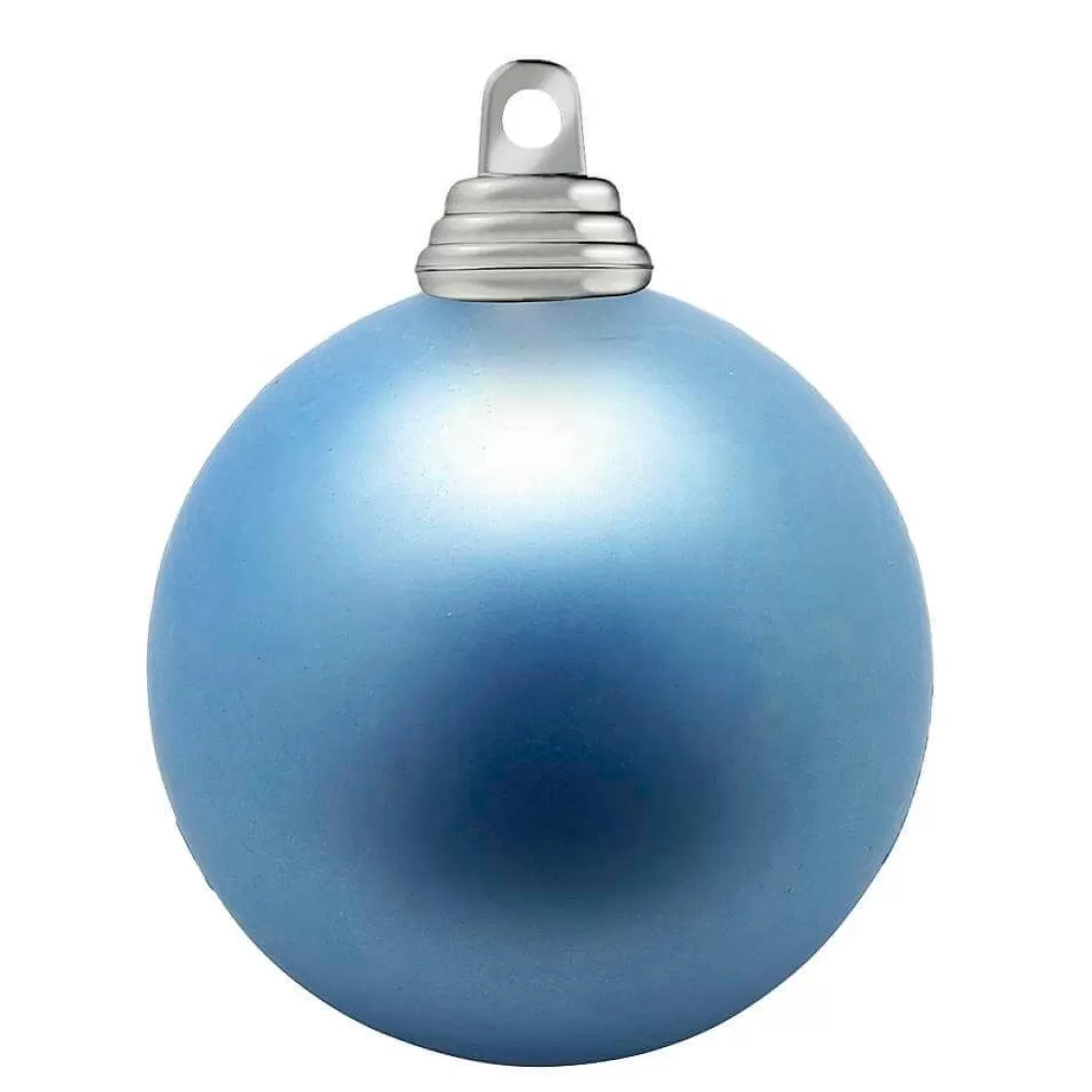 Bolas De Navidad>DecoWoerner Bolas De Navidad De Plástico Jeans Mate, 6 Cm Ø - 24 Piezas azul