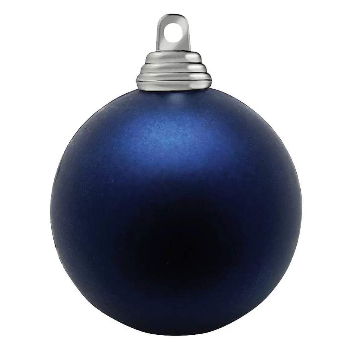Bolas De Navidad>DecoWoerner Bolas De Navidad De Plástico Noche Mate, 6 Cm Ø - 24 Piezas azul