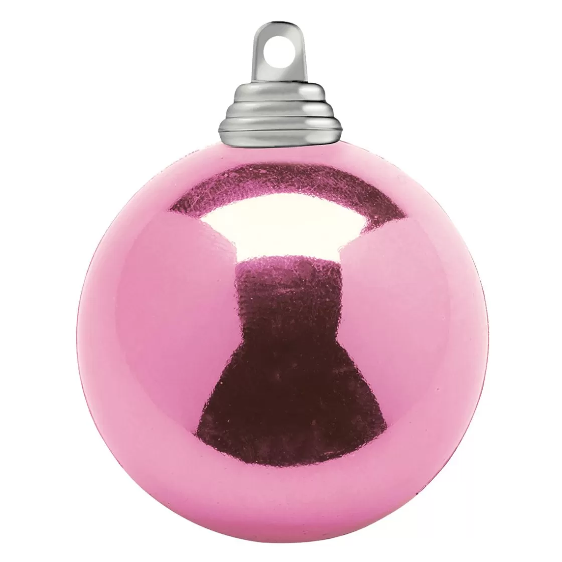 Bolas De Navidad>DecoWoerner Bolas De Navidad De Plástico Ignífugo Brillante rosa