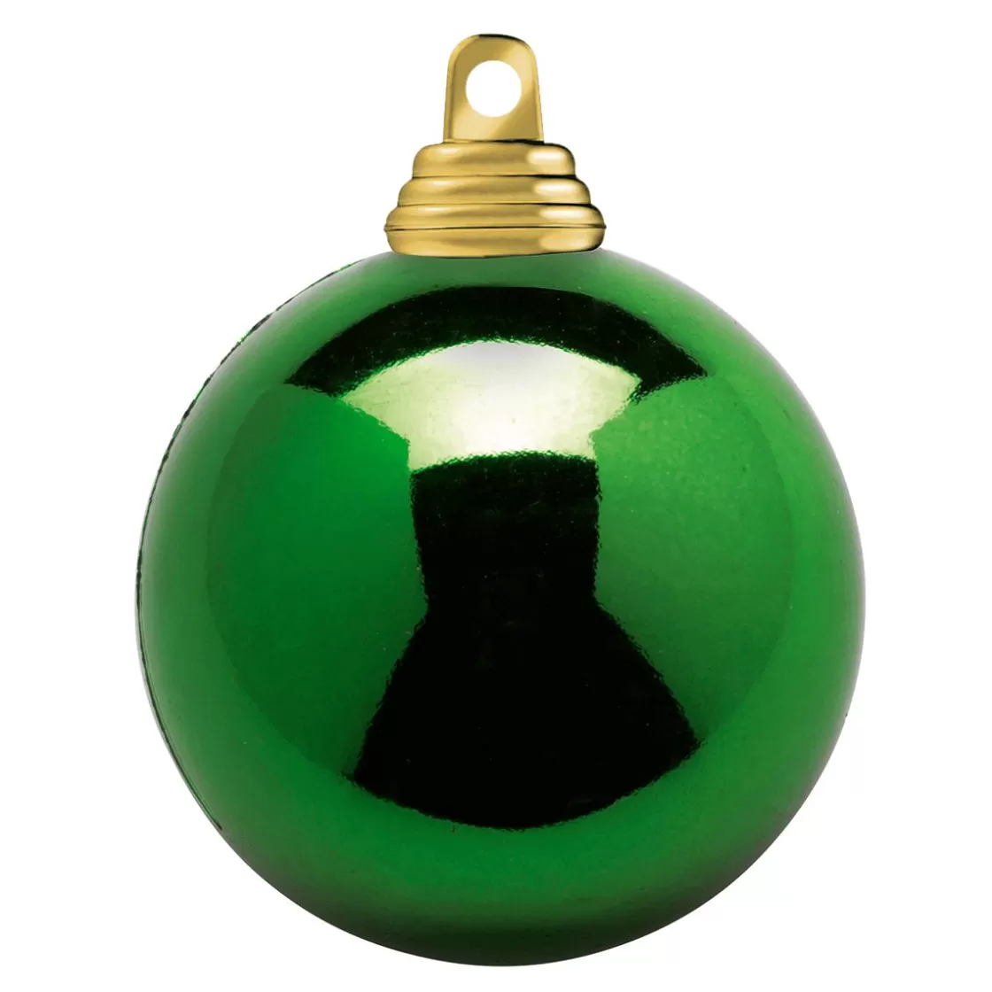 Bolas De Navidad>DecoWoerner Bolas De Navidad De Plástico Ignífugo Brillante verde