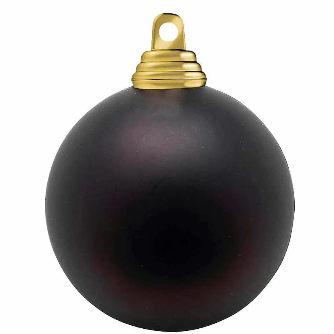 Bolas De Navidad>DecoWoerner Bolas De Navidad De Plástico Chocolate Mate, 8 Cm Ø - 12 Piezas marrón