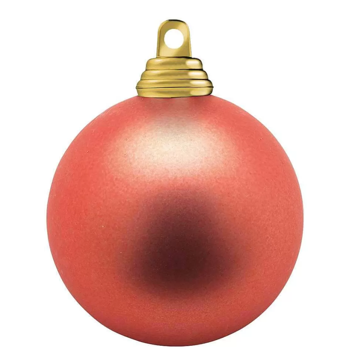 Bolas De Navidad>DecoWoerner Bolas De Navidad De Plástico Cobre Mate, Ignífugo, 6 Cm Ø - 24 Piezas rojo