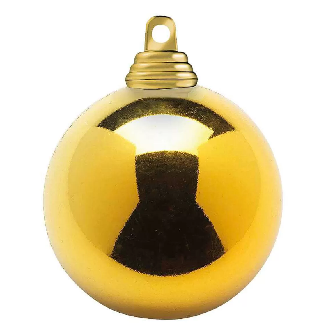 Bolas De Navidad>DecoWoerner Bolas De Navidad Doradas, Brillantes, De Plástico Ignífugo, 6 Cm Ø - 24 Unidades. oro