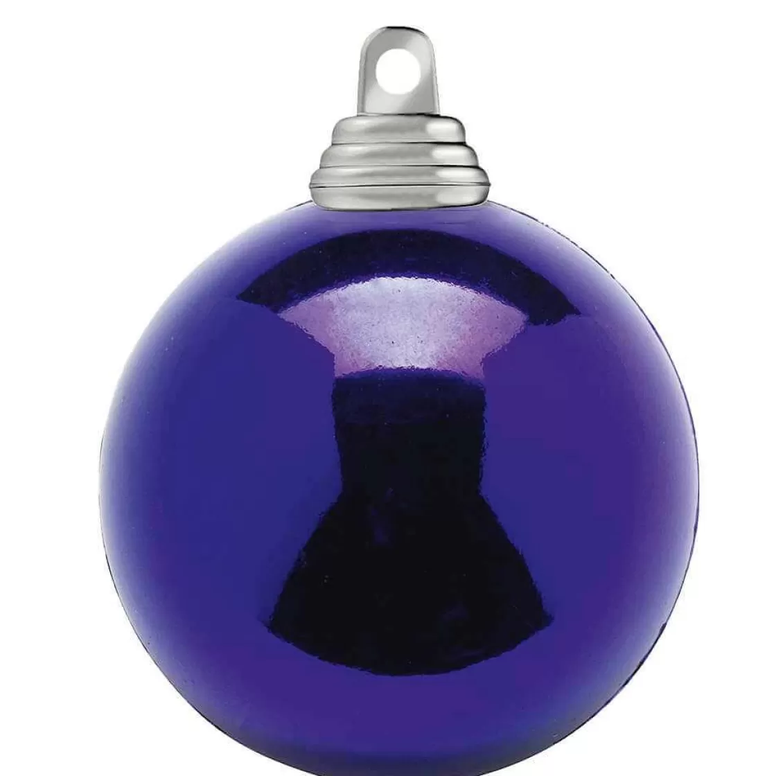 Bolas De Navidad>DecoWoerner Bolas De Navidad Púrpura, Brillantes, De Plástico Ignífugo, De 6 Cm De Diámetro - 24 Unidades. violeta