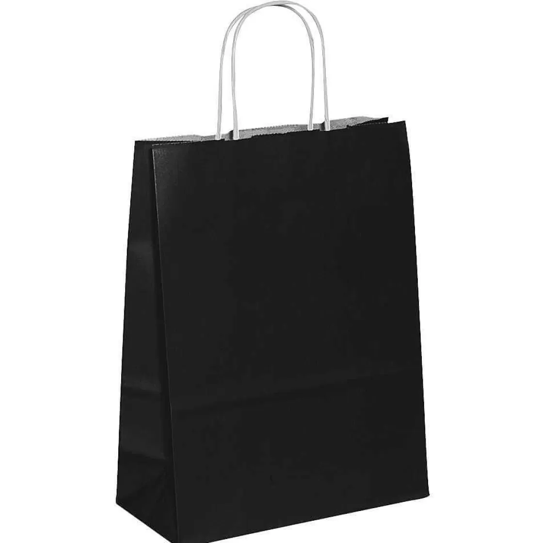Bolsas De Regalo Y Bolsas Portátiles>DecoWoerner Bolsa De Mano "Uni", 29 X 22 Cm, 50 Piezas negro