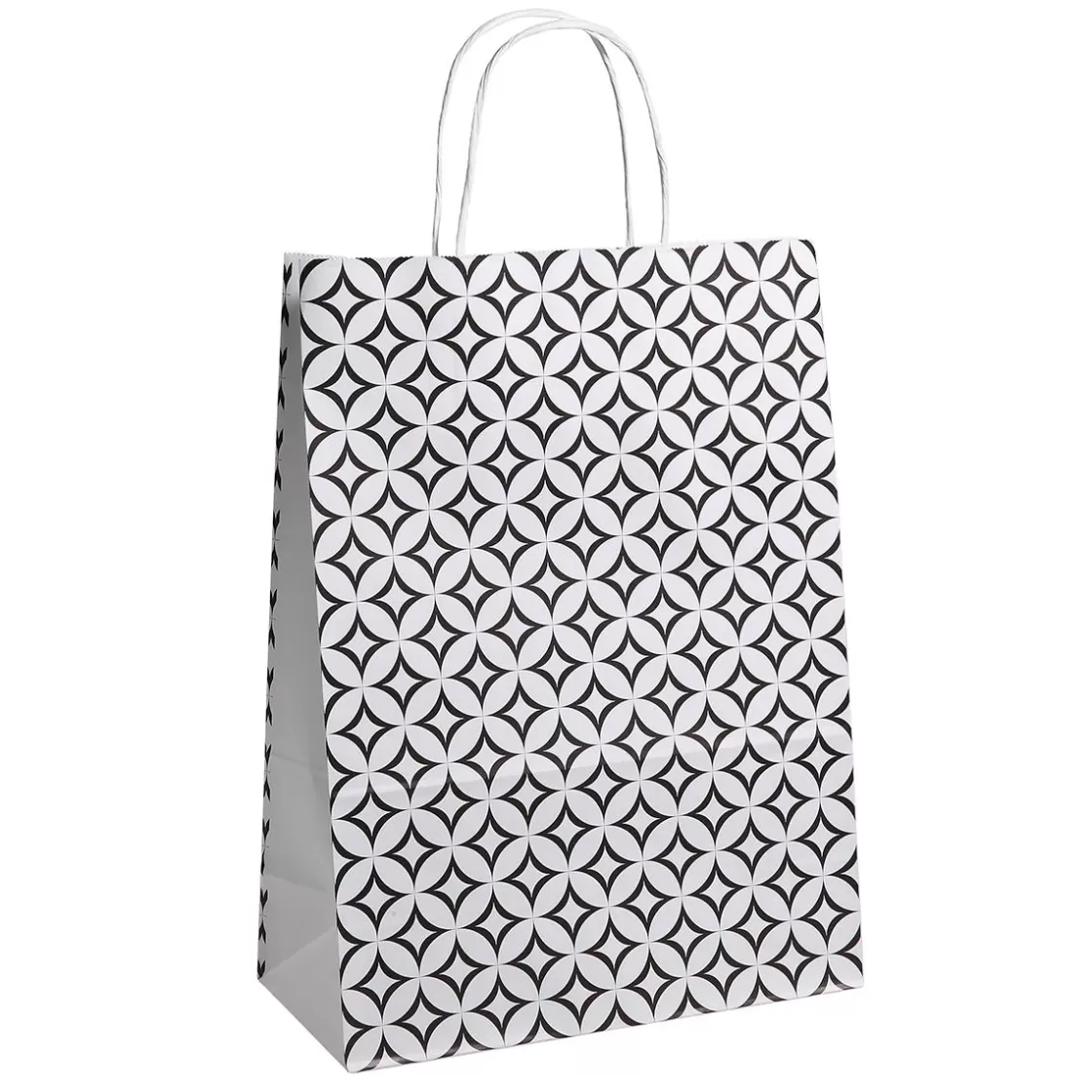 Bolsas De Regalo Y Bolsas Portátiles>DecoWoerner Bolsa De Papel "Adorno" 35 X 26 X 12 Cm negro