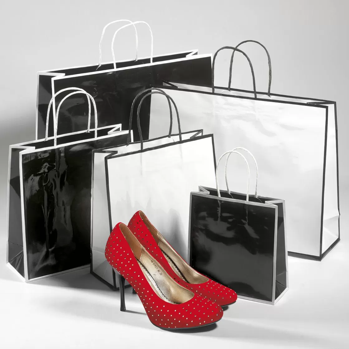 Bolsas De Regalo Y Bolsas Portátiles>DecoWoerner Bolsa De Papel "Coco" Blanca 30 X 40 Cm 25 Piezas, 155 Gr/m² blanco
