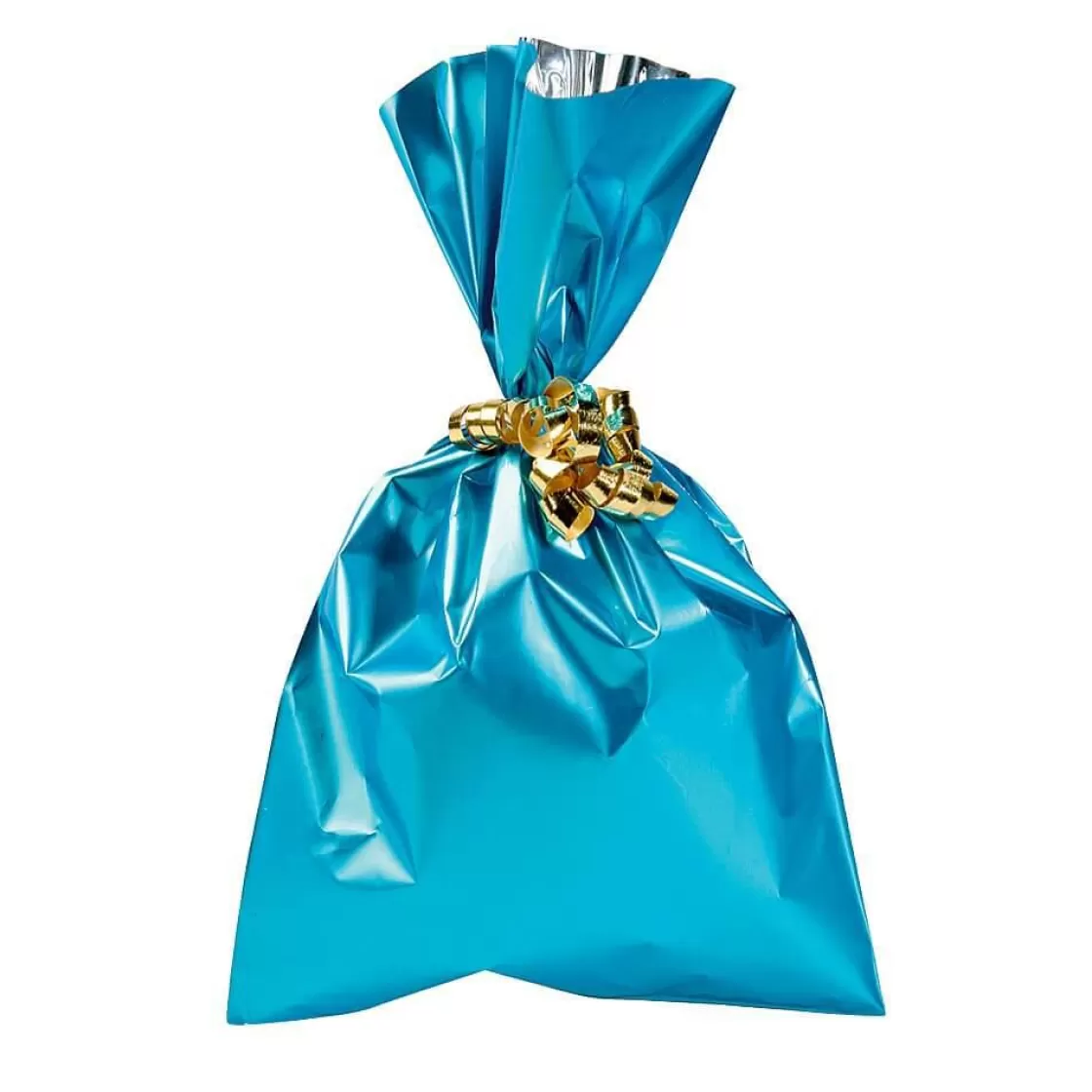 Bolsitas Con Cordón>DecoWoerner Bolsa De Regalo, Mate, Color Claro, 15 X 25 Cm azul