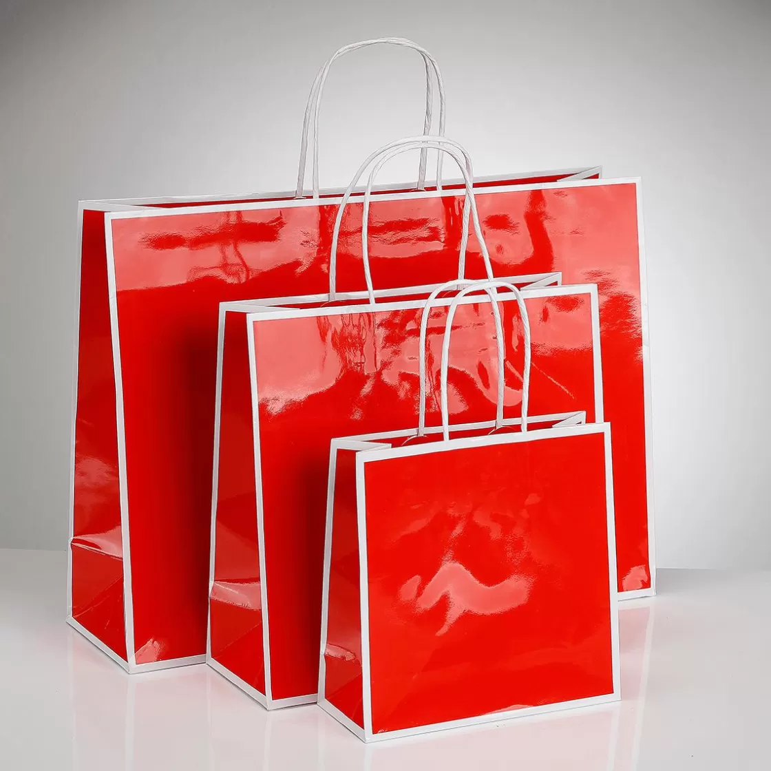 Bolsas De Regalo Y Bolsas Portátiles>DecoWoerner Bolsas De Regalo Brillante 25 Piezas 18 X 18 Cm rojo