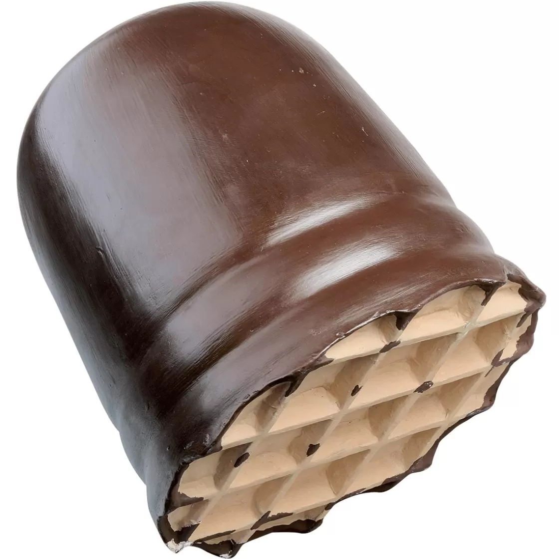 Chupetes Xxl | Chocolate Y Helados>DecoWoerner Bombón Relleno De Merengue XXL Alimento De Imitación 35 Cm marrón