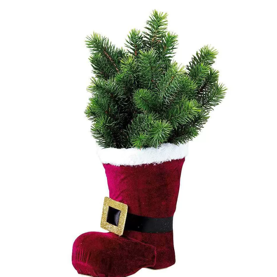 Figuras De Navidad>DecoWoerner Bota De Papá Noel Altura 25 Cm rojo