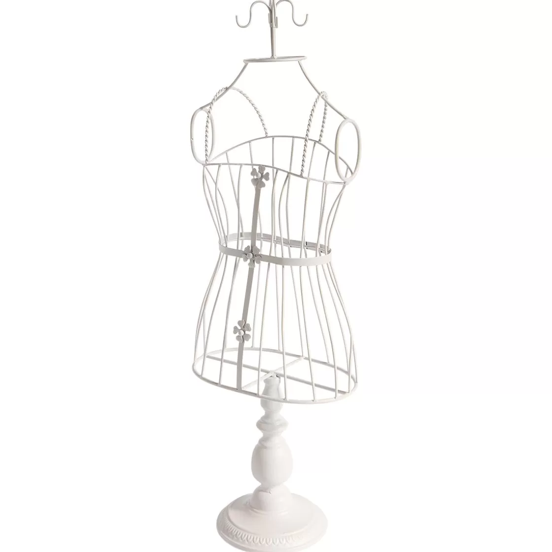 Expositores Para Tiendas>DecoWoerner Busto Decorativo "Nostalgia" 64 Cm blanco