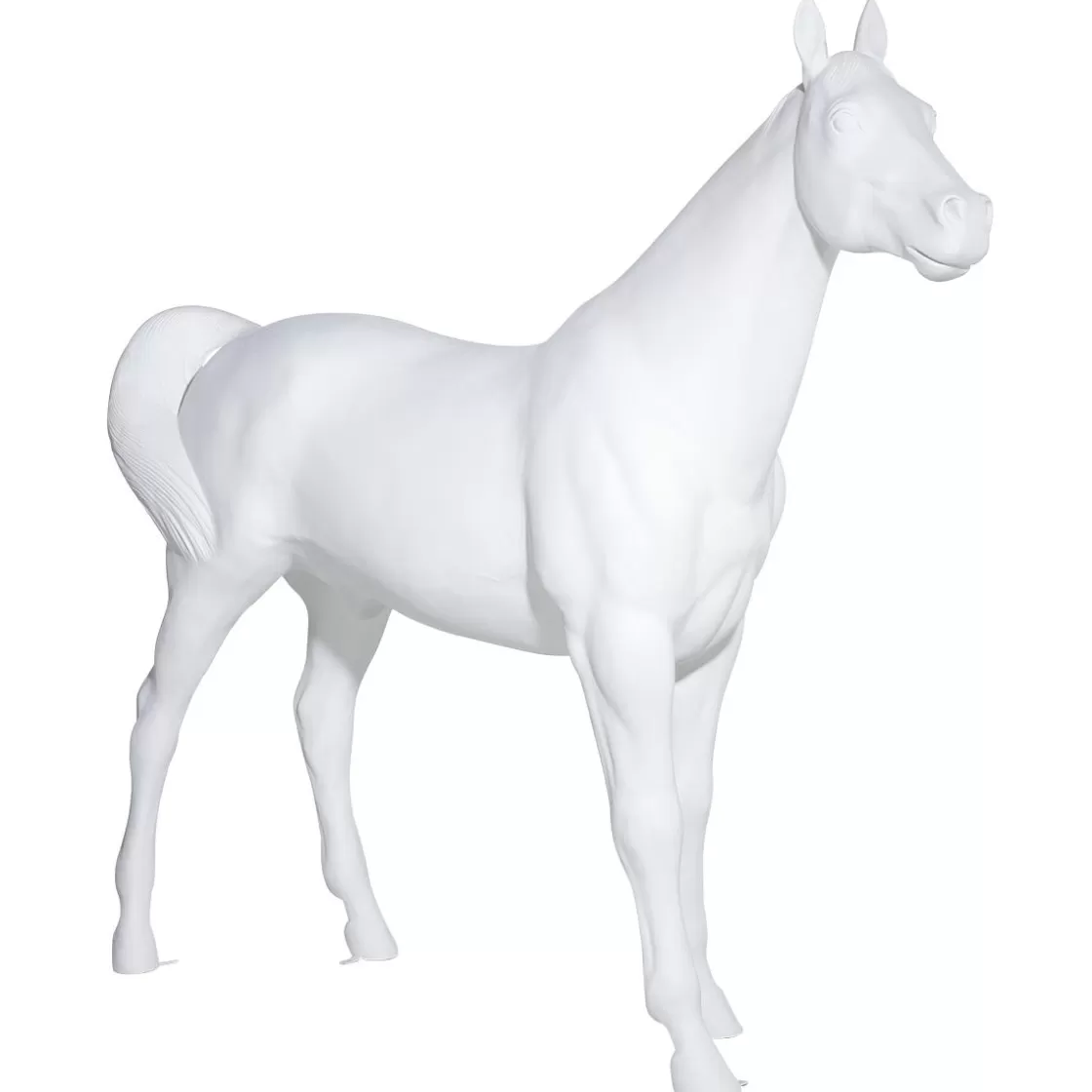 Decoración De Animales>DecoWoerner Caballo Deco 195 Cm De Altura, blanco