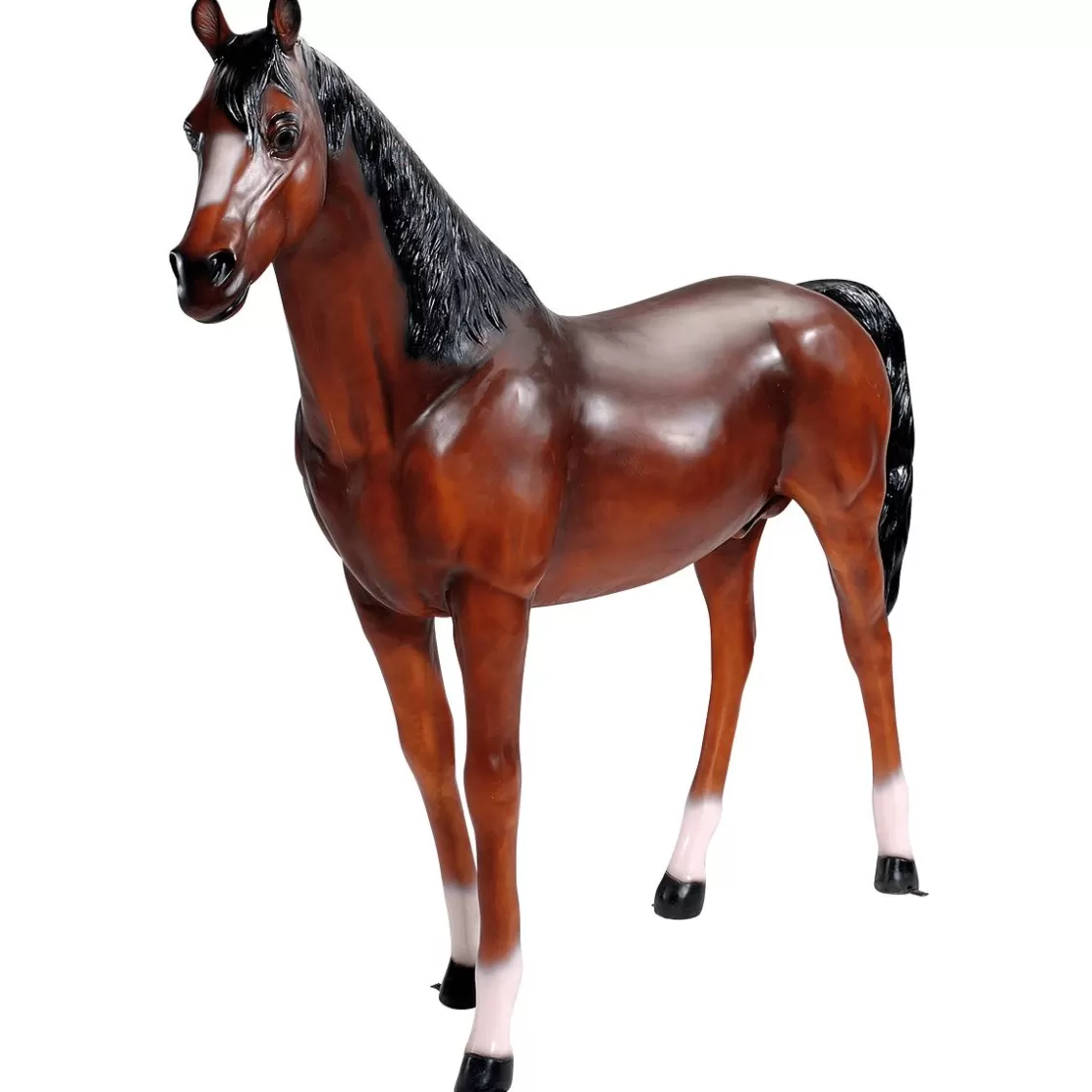 Decoración De Animales>DecoWoerner Caballo Deco 195 Cm De Altura, marrón