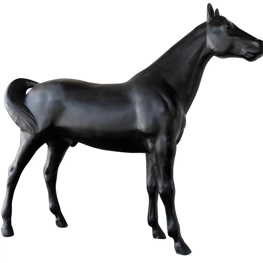 Decoración De Animales>DecoWoerner Caballo Deco 195 Cm De Altura, negro