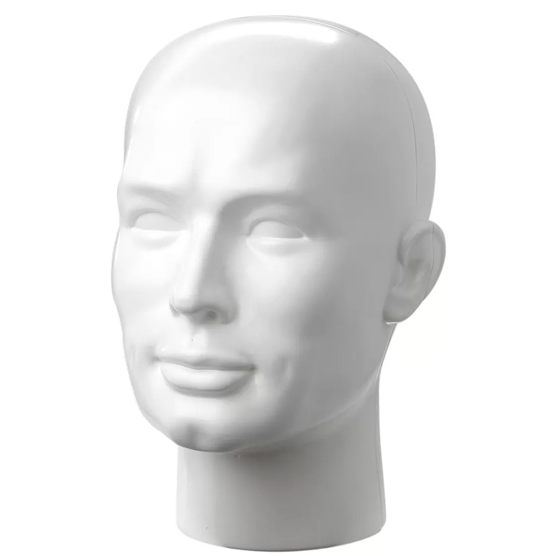 Expositores Para Tiendas | Maniquíes>DecoWoerner Cabeza Decorativa, Hombre, Color blanco