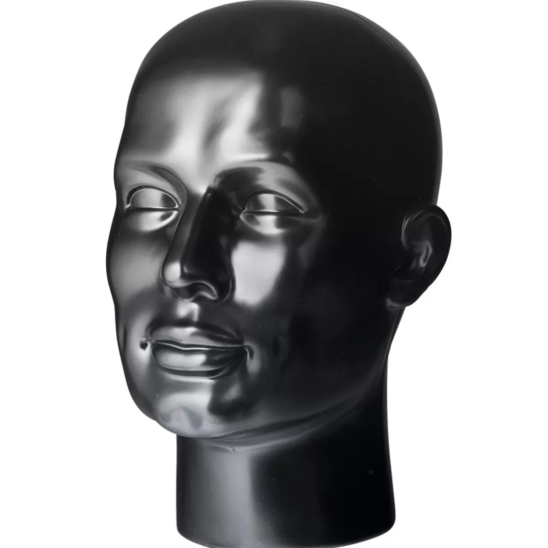 Expositores Para Tiendas | Maniquíes>DecoWoerner Cabeza Decorativa, Hombre, Color negro