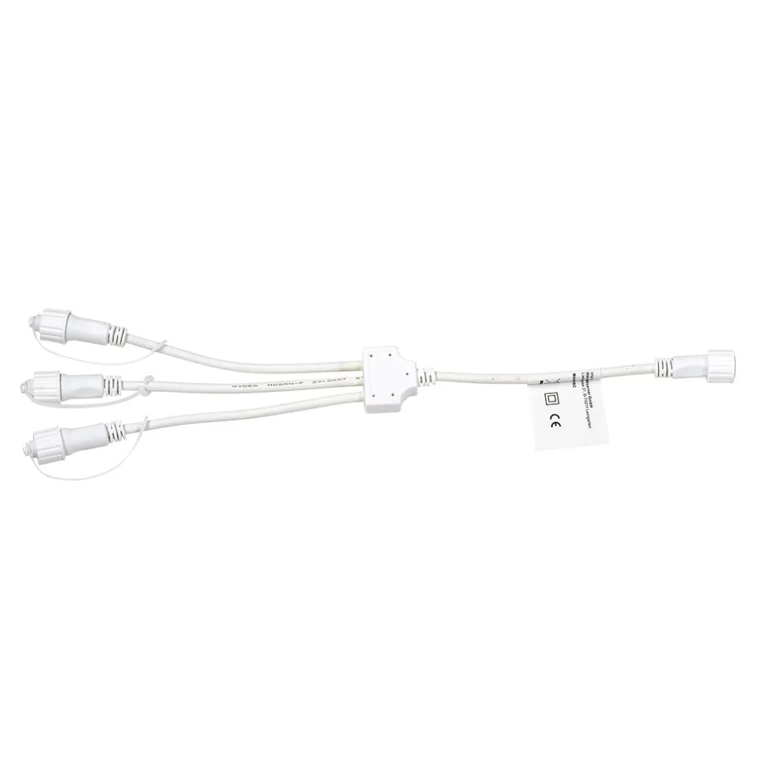 Luces De Navidad>DecoWoerner Cable De Distribución 3-veces Para LED Profi System, blanco